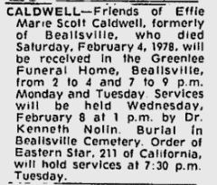 Effie Caldwell